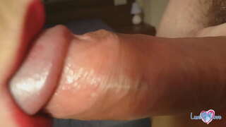 Init nga Lakang Mama naghatag og Pormal nga Blowjob &amp;amp; Deepthroat uban sa Pulsating Oral Cam