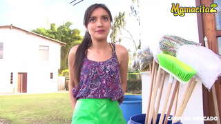 CARNEデルアルテサナル-ヴマリン-セラティーナティーンが吹くとFucksハードコア、ホームペドロ